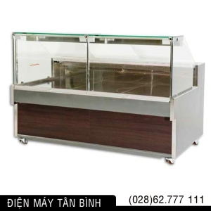 Tủ mát trưng bày Thịt cá hải sản (Kính vuông)
