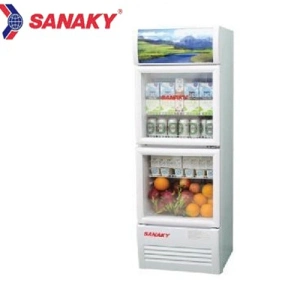 Tủ mát 2 cánh Sanaky inverter VH-218W3 (200L)