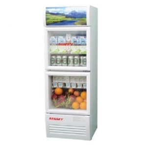 Tủ mát 2 cánh Sanaky inverter VH-358W3 (350L)