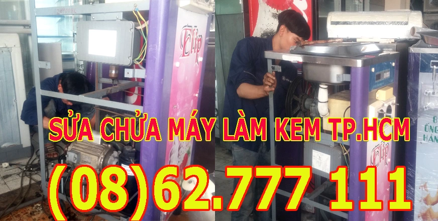sửa chữa máy làm kem tươi