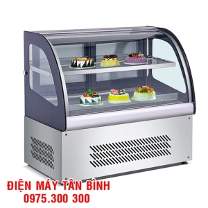 Tủ làm mát bánh kem mini đặt bàn