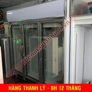 Tủ trưng bày thực phẩm đông lạnh có kính 1500 lít