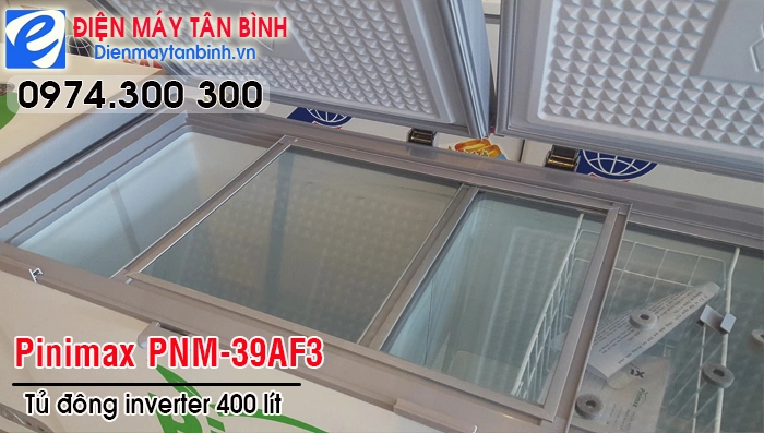 Tủ đông 2 nắp mở Pinimax PNM-39AF3