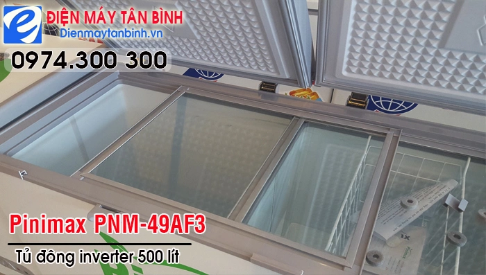 Tủ đông 2 nắp mở Pinimax PNM-49AF3