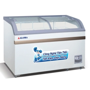 Tủ đông kính cong lùa Alaska SD-7W