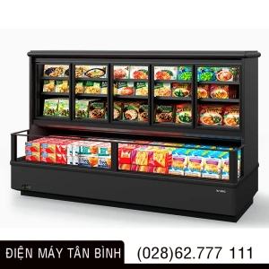 Tủ đông-Mát dạng đứng cửa kính trưng bày thực phẩm COLOSSUS