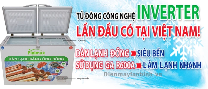 Tủ đông mát inverter Pinimax