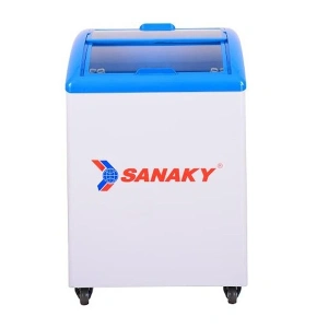 Tủ đông mini kính cong Sanaky VH-182K