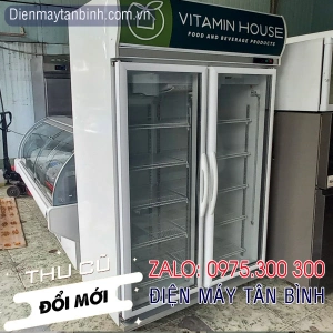 Tủ mát 1000 lít 2 cửa trưng bày hoa tươi trái cây hiệu System Form