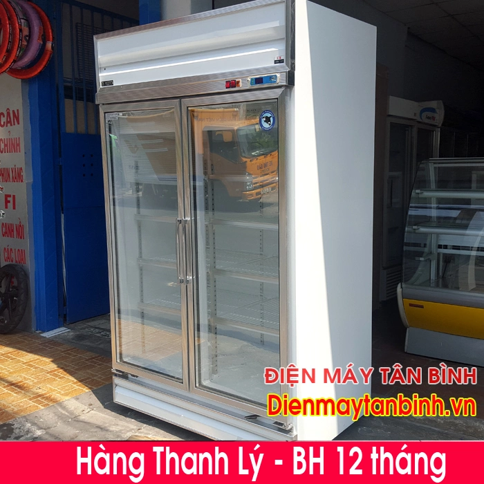 Bán thanh lý Tủ mát cũ 2 cửa 1000 lít (Tủ bánh kem) Bán thanh lý Tủ mát cũ 2 cửa 1000 lít (Tủ bánh kem)