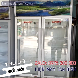 Tủ mát Sanaky cũ 2 cánh 1000 lít giá rẻ