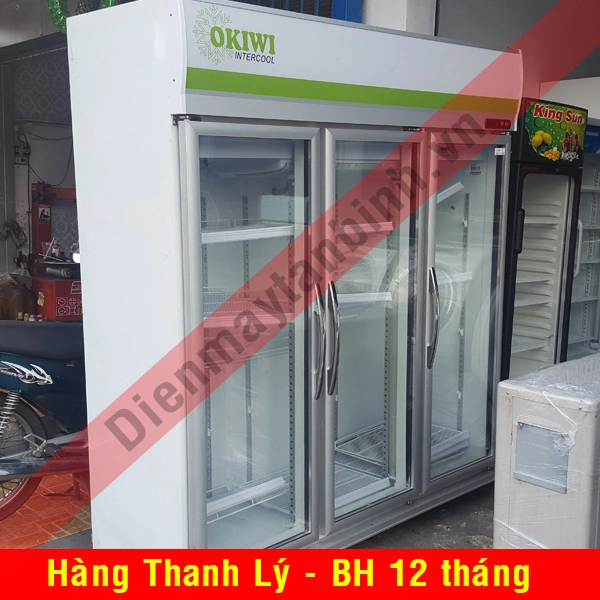 Bán thanh lý Tủ mát cũ 3 cửa 1500 lít Okiwi (mới 90%) Bán thanh lý Tủ mát cũ 3 cửa 1500 lít Okiwi (mới 90%)