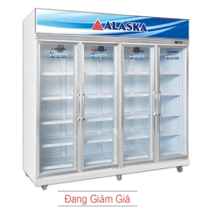 Tủ mát 4 cánh kính 2000L Alaska SL-24C4