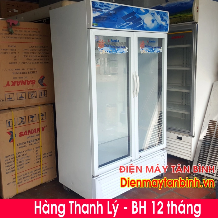 Thanh lý Tủ mát cũ Alaska 800 lít 2 cánh Thanh lý Tủ mát cũ Alaska 800 lít 2 cánh