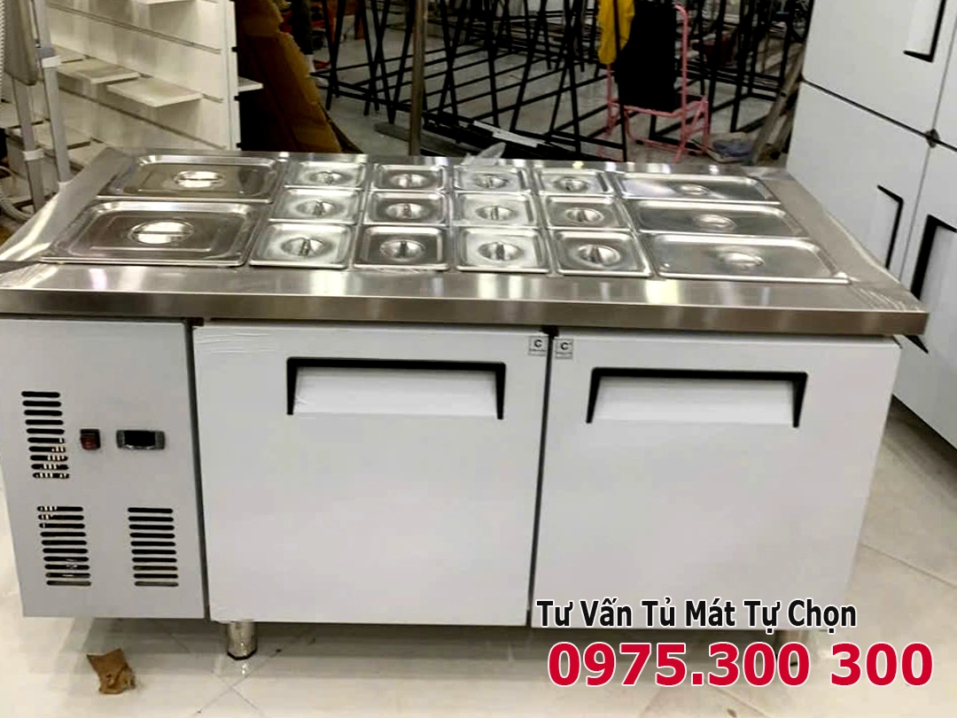 tủ mát bán chè, trà sữa