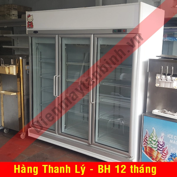 Thanh lý Tủ mát cũ 3 cửa 1500 lít Carrier Thanh lý Tủ mát cũ 3 cửa 1500 lít Carrier