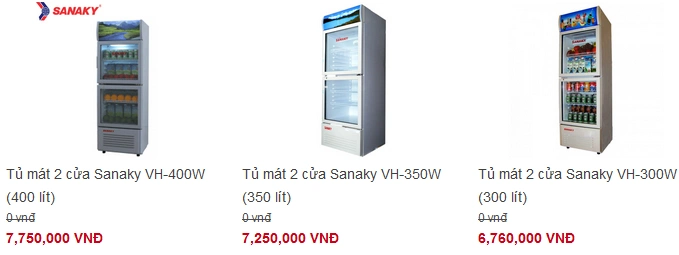 Tủ mát dành cho tiệp tạp hóa Tủ mát dành cho tiệp tạp hóa