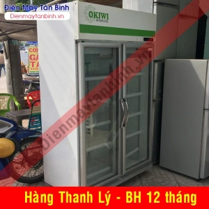 Tủ lạnh trưng bày nước ngọt 1000 lít Okiwi