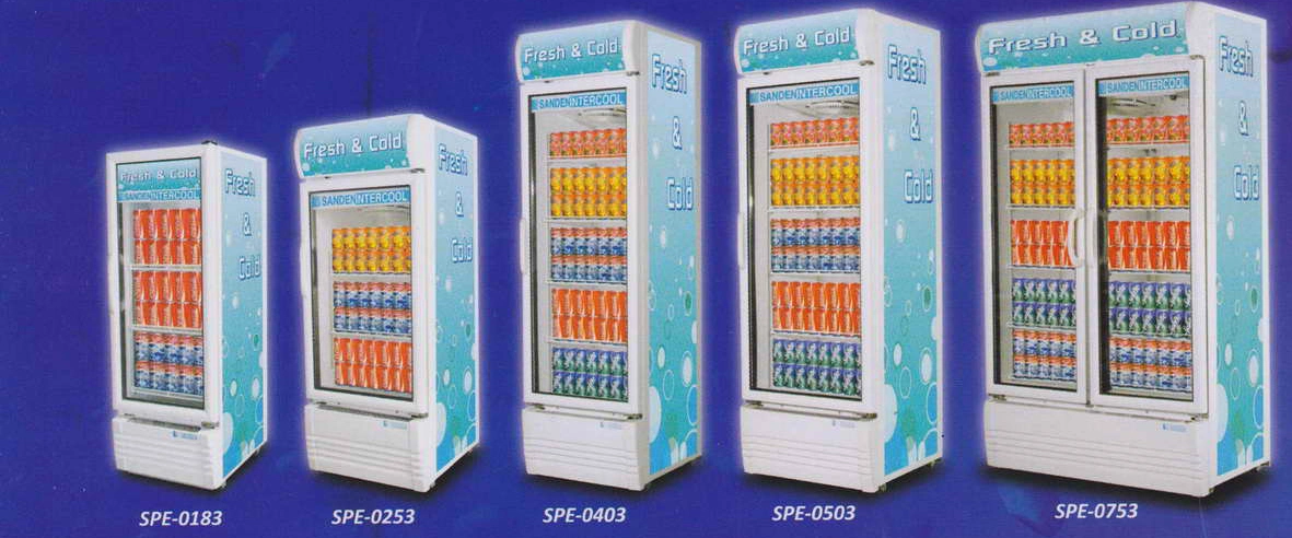 tủ mát sanden intercool