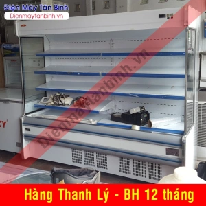 Tủ mát cũ trưng bày thực phẩm Sanaky (Dài 2.5m)