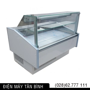 Tủ mát kính trưng bày bánh, nước ngọt (Kính Vuông)