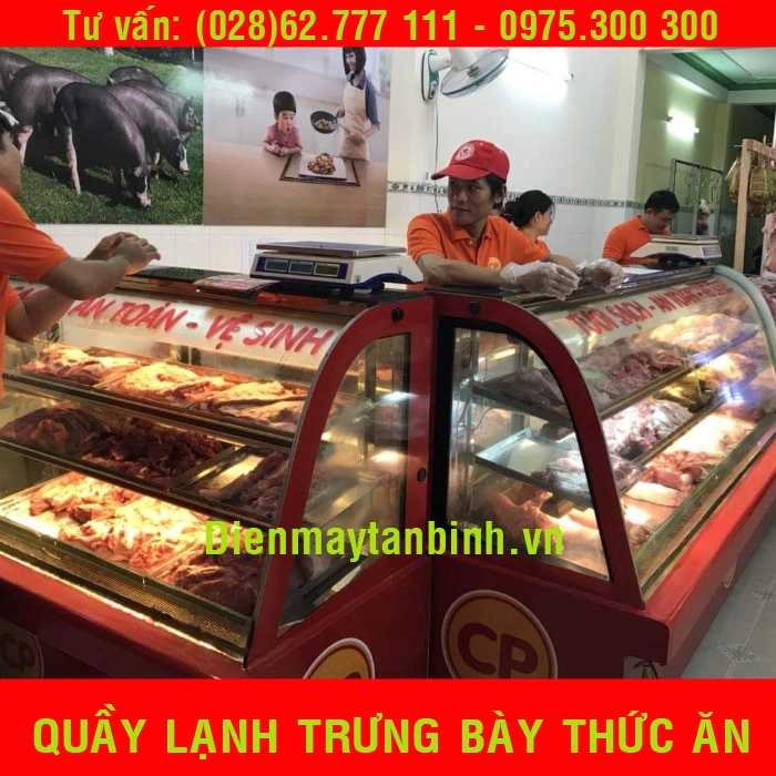 Tủ trưng bày thịt CP Vissan