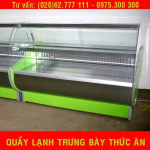 Quầy lạnh trưng bày thịt cá hải sản chuẩn CP Việt Nam