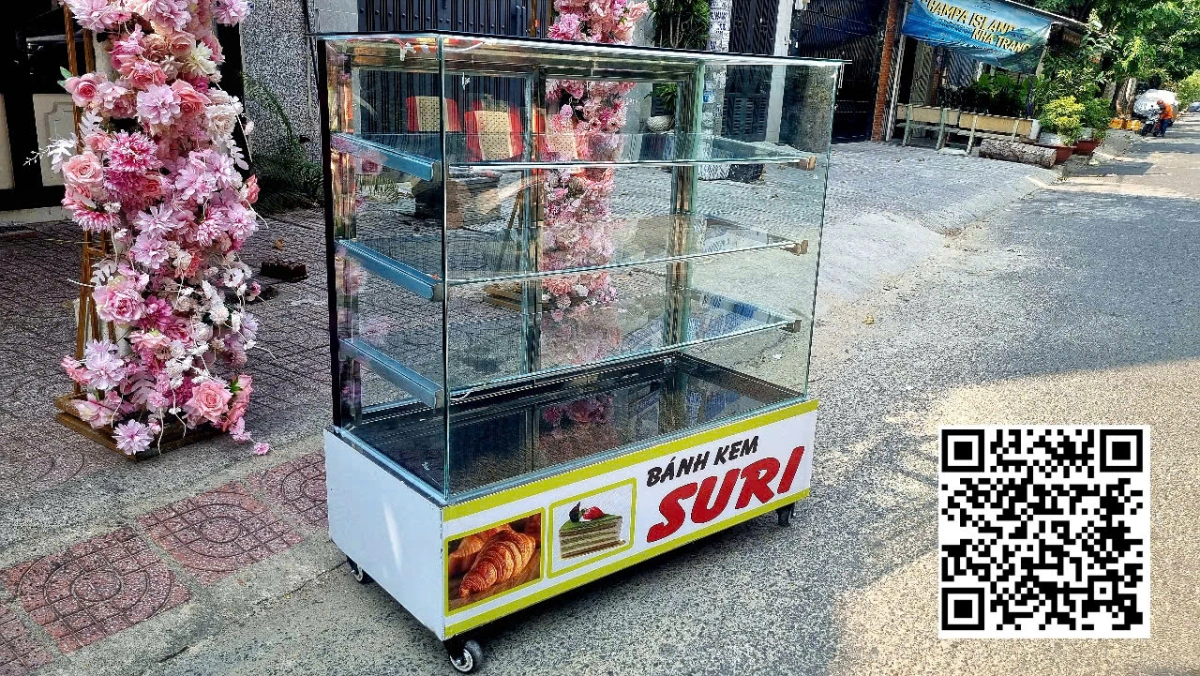 tủ trưng bày bánh mì ngọt